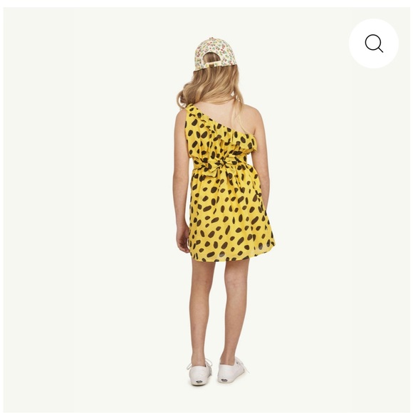 Charming Yellow weasel cheetah pattern Dress by the animals observatory - Picture 3 of 5